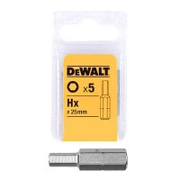 Биты DeWALT DT7165 Hx4 x 25mm (5 шт.)