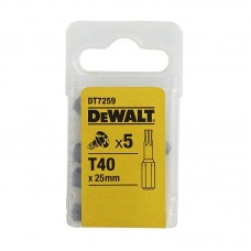 Биты DeWALT DT7259 T40 x 25mm (5 шт.)