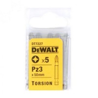 Биты DeWALT DT7227 PZ3 x 50mm (5 шт.)