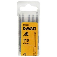 Биты DeWALT DT7290 T10 x 70mm (5 шт.)