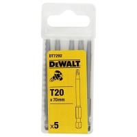 Биты DeWALT DT7292 T20 x 70mm (5 шт.)