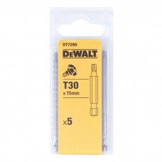 Биты DeWALT DT7295 T30 x 70mm (5 шт.)