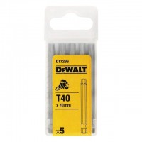 Биты DeWALT DT7296 T40 x 70mm (5 шт.)
