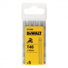Биты DeWALT DT7296 T40 x 70mm (5 шт.)
