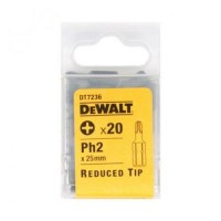 Биты DeWALT DT7236 PH2 по гипсокартону (20 шт.)