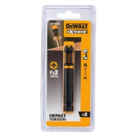 Биты DeWALT DT70566T IMPACT Torsion ударные Pz2 89mm (2 шт)