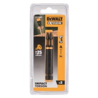Биты DeWALT DT70569T IMPACT Torsion ударные T25 89mm (2 шт)