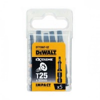 Биты DeWALT DT7396T IMPACT Torsion ударные Tx25 50mm (5 шт)