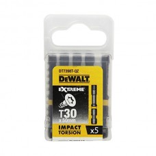 Биты DeWALT DT7398T IMPACT Torsion ударные Tx30 50mm (5 шт)