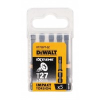 Биты DeWALT DT7397T IMPACT Torsion ударные Tx27 50mm (5 шт)