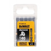 Биты DeWALT DT7399T IMPACT Torsion ударные Tx40 50mm (5 шт)