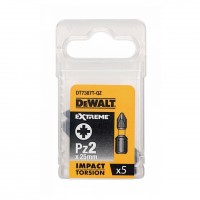 Биты DeWALT DT7387T IMPACT Torsion ударные Pz2 25mm (5 шт)