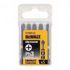 Биты DeWALT DT7999T IMPACT Torsion ударные Ph3 50mm (5 шт)