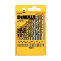 Набор DeWALT DT5922 сверл по металлу HSS-G  (13 шт)