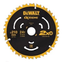 Пильный диск DeWALT DT20432 Extreme™ C3 Carbide ø210mm 24T