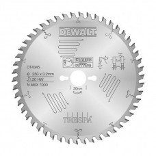 Пильный диск DeWALT DT4345 Extreme ø250mm 50T по Trespa® (HPL)