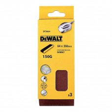 Шлифлента DeWALT DT3664 64x356mm 150G (3 шт.)