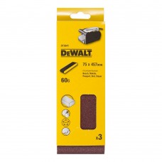 Шлифлента DeWALT DT3641 75x457mm 60G (3 шт.)