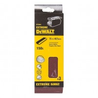 Шлифлента DeWALT DT3644 75x457mm 150G (3 шт.)