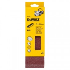 Шлифлента DeWALT DT3376 75x533mm 60G (3 шт.)