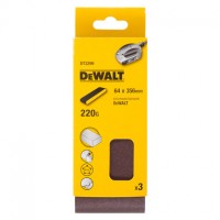 Шлифлента DeWALT DT3299 64x356mm 220G (3 шт.)