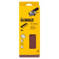 Шлифлента DeWALT DT3315 100x560mm 80G (3 шт.)