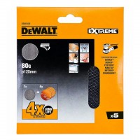Шлифовальная сетка DeWALT DTM3103 80G 125mm (5 шт.)