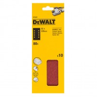 Шлифлист DeWALT DT8591 93x230mm G80 (10 шт.)