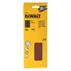 Шлифлист DeWALT DT8621 93x190mm G80 (10 шт.)