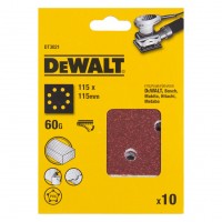 Шлифлист DeWALT DT3021 115x115mm G60 (10 шт.)