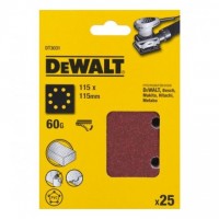 Шлифлист DeWALT DT3031 115x115mm G60 (25 шт.)