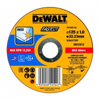 Круг отрезной DeWALT DT43902 по нержавеющей стали