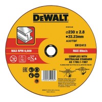 Круг отрезной DeWALT DT43913 230mm