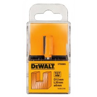 Фреза пазовая DeWALT DT90005 ø12mm (Z2), хвостовик 8 мм