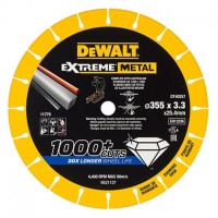 Диск алмазный по металлу DeWALT DT40257 355mm