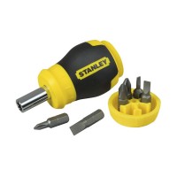 Отвертка Stanley Multibit Stubby, 0-66-357