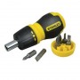 Купить Отвертка Stanley Multibit Ratchet Stubby, 0-66-358