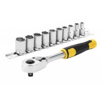 Набор Stanley STMT82666-0 (трещотка 1/4" с головками)