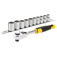 Набор Stanley STMT82670-0 (трещотка 3/8" с головками)