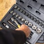 Купить Набор Stanley STMT82830-1 (трещотка 1/2" с головками)