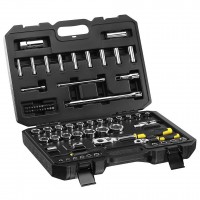 Набор головок и бит Stanley STMT82831-1 c трещоткой (72 шт.)