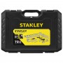 Купить Набор головок и бит Stanley STMT82831-1 c трещоткой (72 шт.)